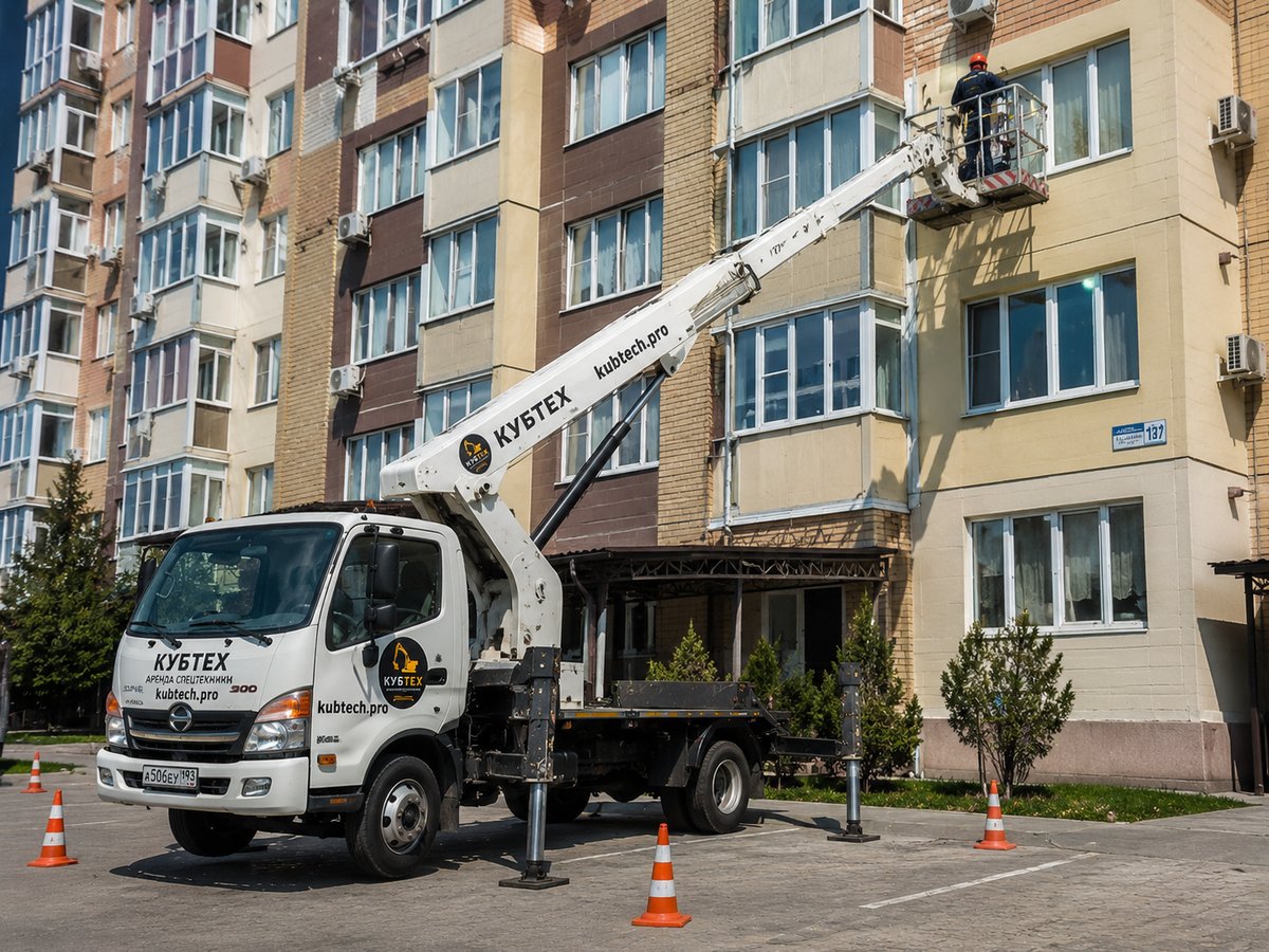 Автовышки 16–28 м — аренда в Краснодаре