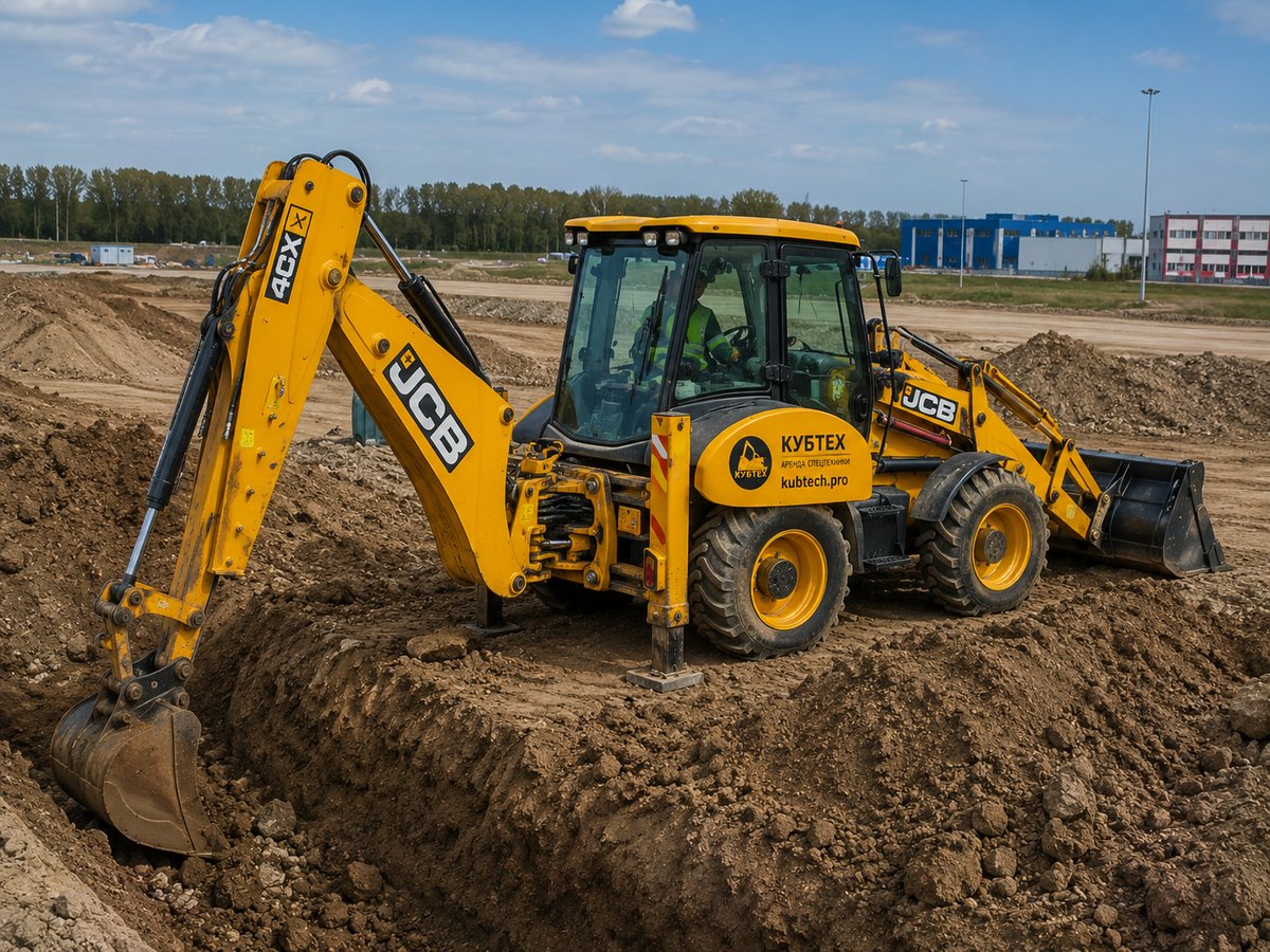 Экскаватор-погрузчик JCB 3CX для земляных работ